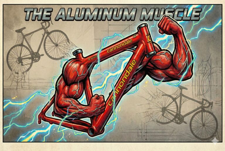 Cannondale R-Series (90s): Když hliník dostal svaly a zadní stavba předběhla dobu