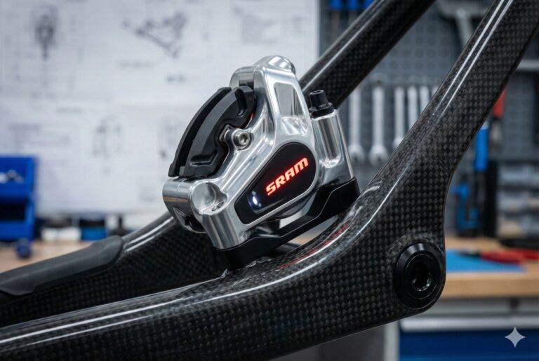 SRAM chystá revoluci (nebo šílenství?): Bezdrátové brzdy jsou na cestě. Konec hydraulických hadic?